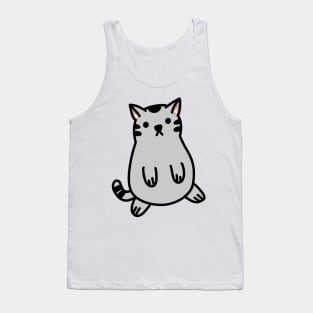 Sitting Cat Tank Top